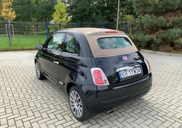 Fiat 500 cena 24900 przebieg: 101800, rok produkcji 2013 z Kraków małe 191